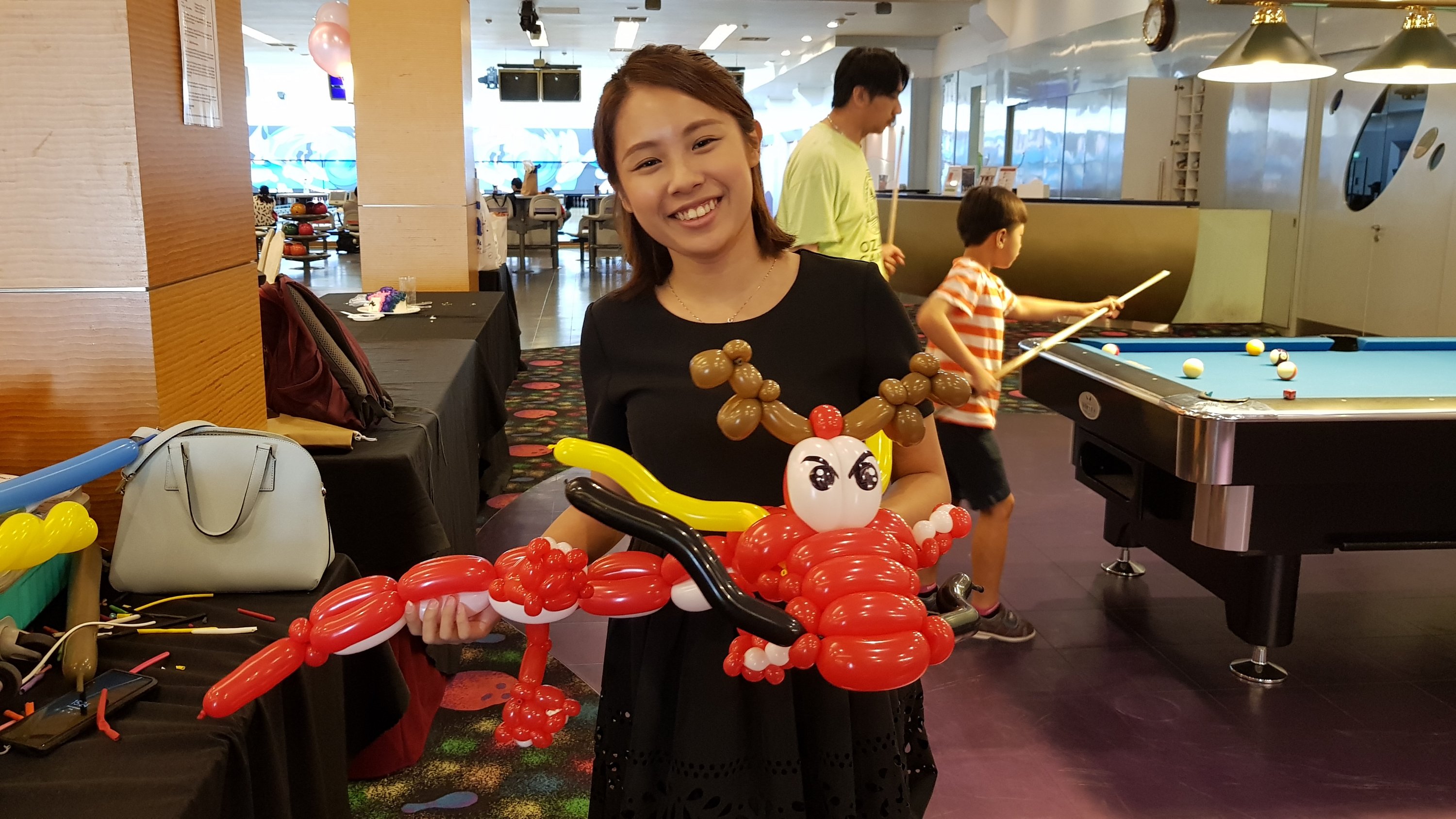 , Chinese New Year balloon sculpting, Singapore Balloon Decoration Services - Balloon Workshop and Balloon Sculpting