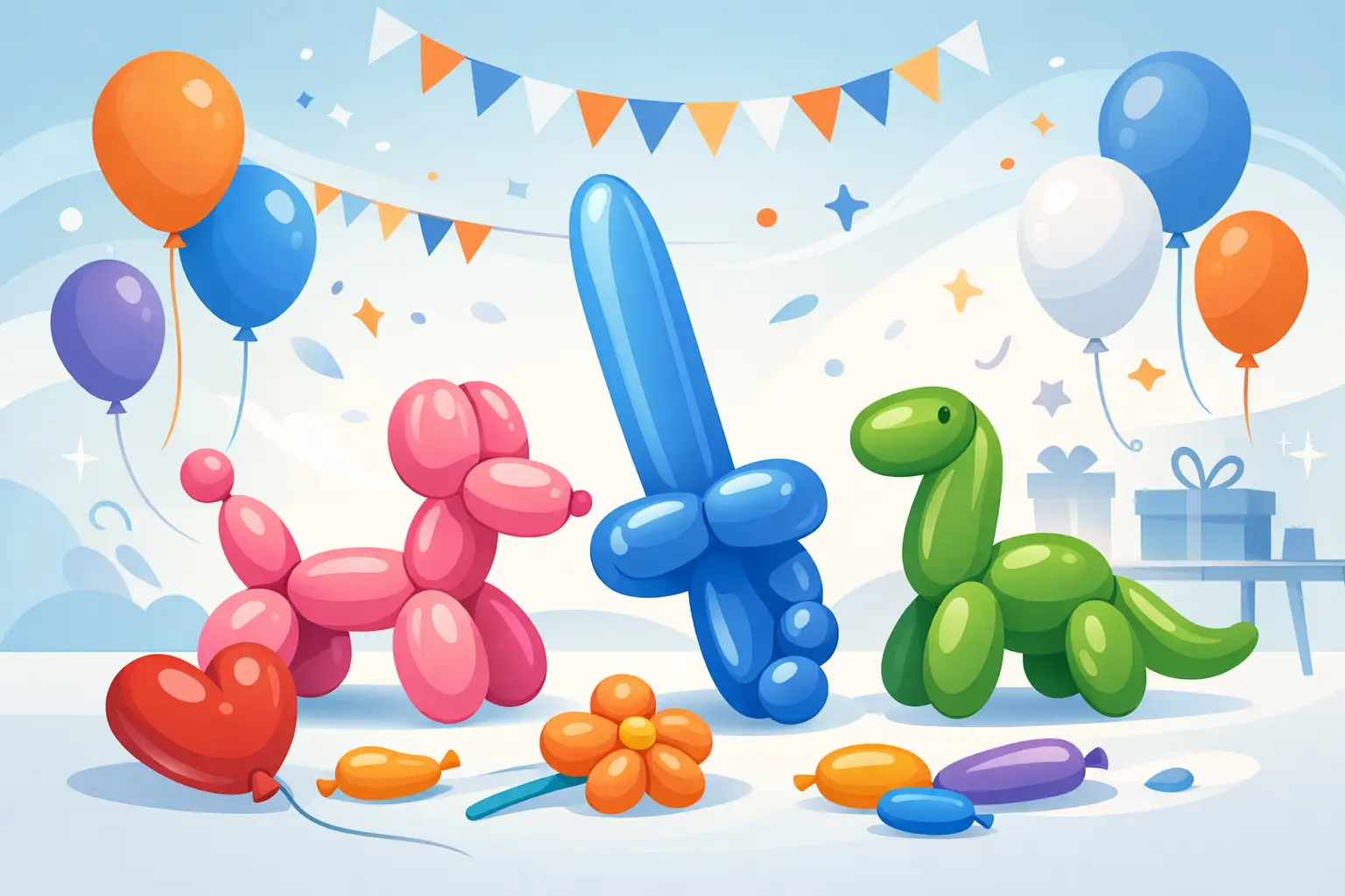 balloon sculpting for parties, Balloon Sculpting for Parties That Stands Out, Singapore Balloon Decoration Services - Balloon Workshop and Balloon Sculpting