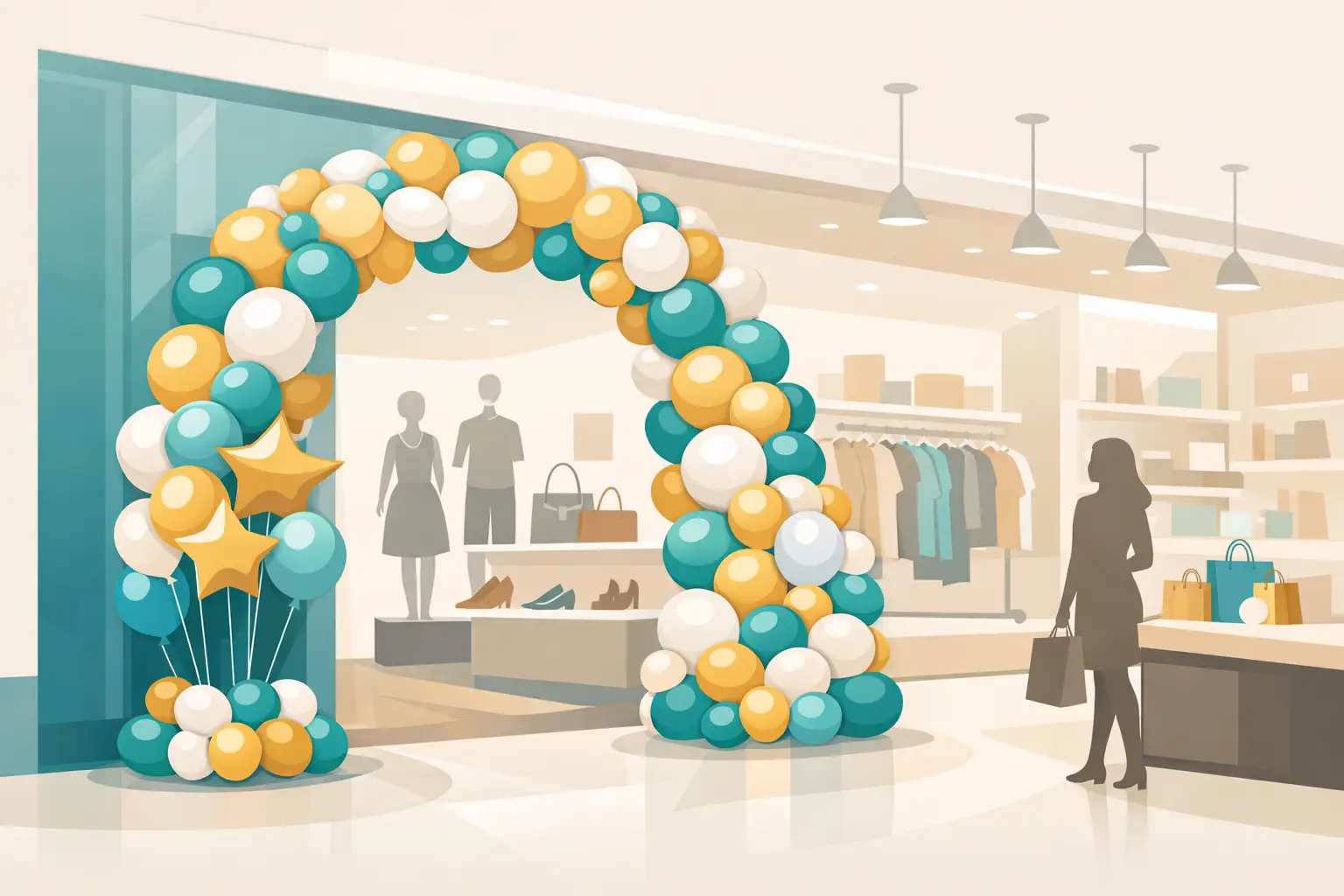 retail store balloon display, Retail Store Balloon Display That Sells, Singapore Balloon Decoration Services - Balloon Workshop and Balloon Sculpting